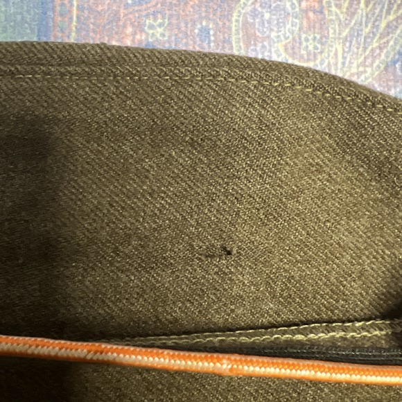 Lot Of 3 Vintage US Military Wool Garrison Hats Please See Photos - Picture 10 of 14